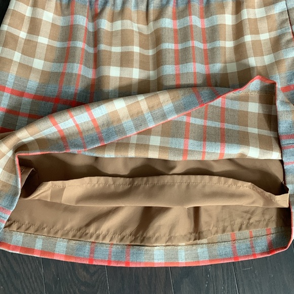 J. Crew Elastic Waisted Plaid Skirt - Picture 6 of 6